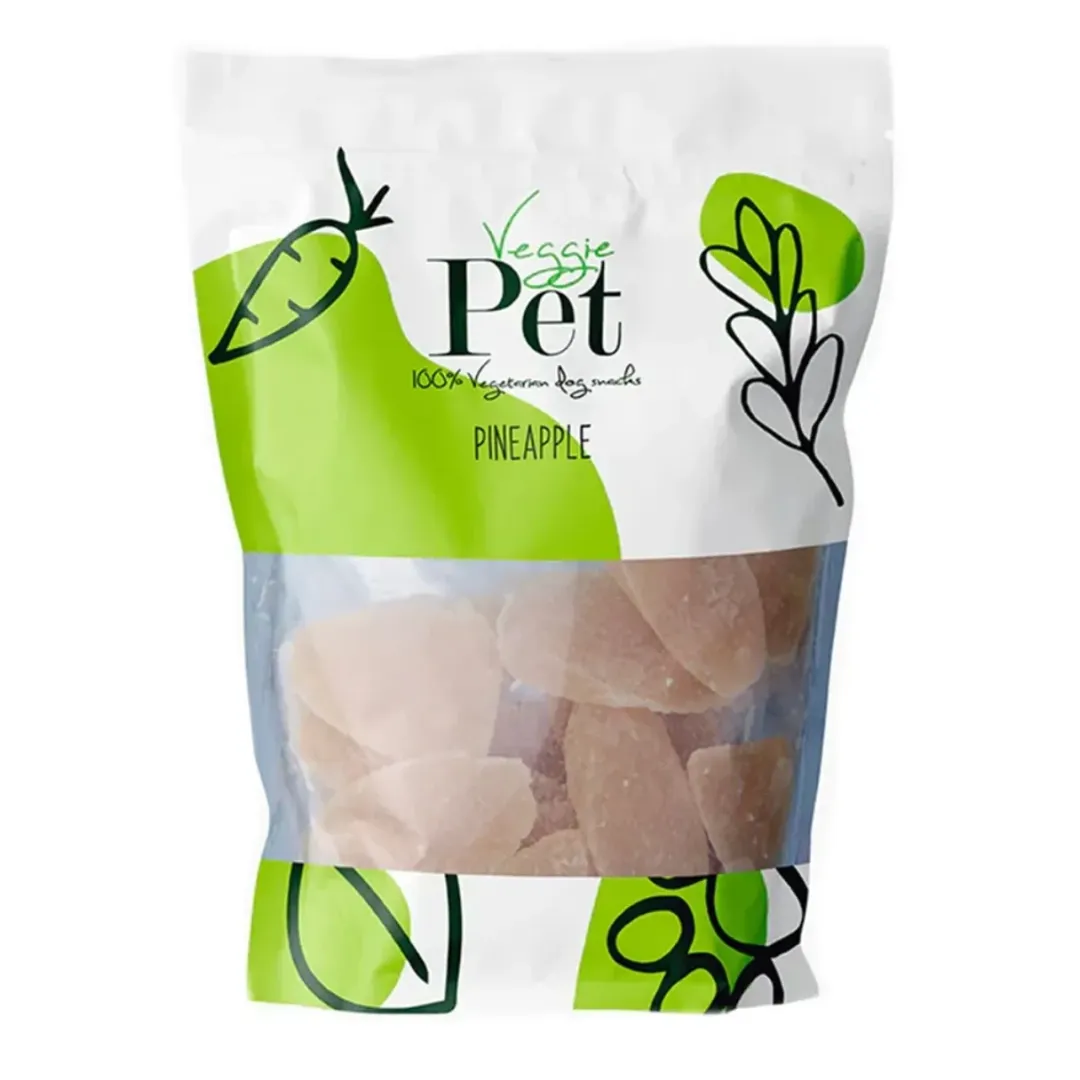 Truly Katte og Hundesnack VeggiePet Ananas 100 g