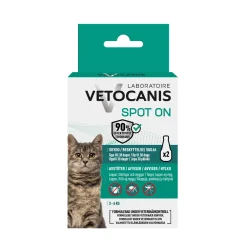 Vetocanis spot on kat 3-6 kg 2x1,2 ml
