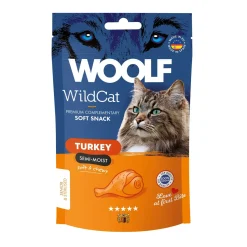 Woolf HundeSnacks og Kattesnack Woolf Kattesnack WildCat Kalkun