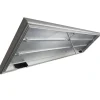 MiniZoo 200x75 cm 900 L Sølv Alu lampe med 2 række LED