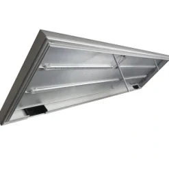 MiniZoo 200x75 cm 900 L Sølv Alu lampe med 2 række LED