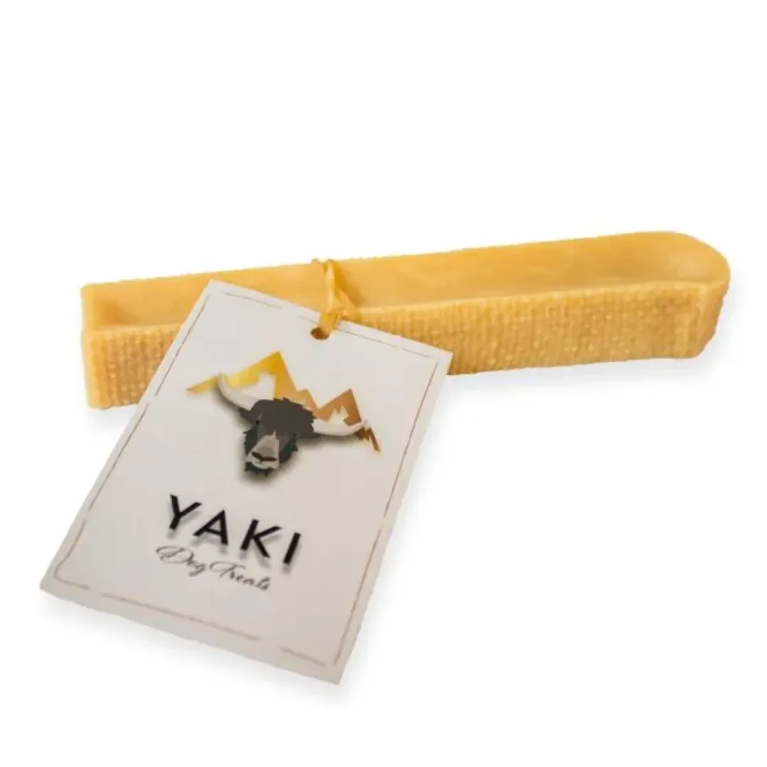 Yaki Dog Treats Yaki Original Himalaya Yak ost HundeSnack Medium 60-69 g - naturlig hundesnack