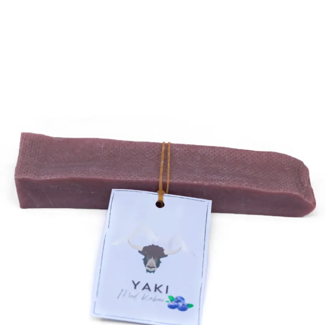 Yaki Dog Treats Yaki vegetarisk hundesnack med blåbær XL 140-160 g