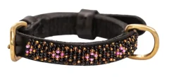 Zinj Hundehalsbånd Zinj Faraja Pink halsbånd Micro Lang - pink perledetalje