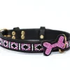 Zinj Hundehalsbånd Zinj Rafiki Skinny Halsbånd Medium Pink - slankt og elegant snit